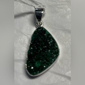 Libethenite pendant